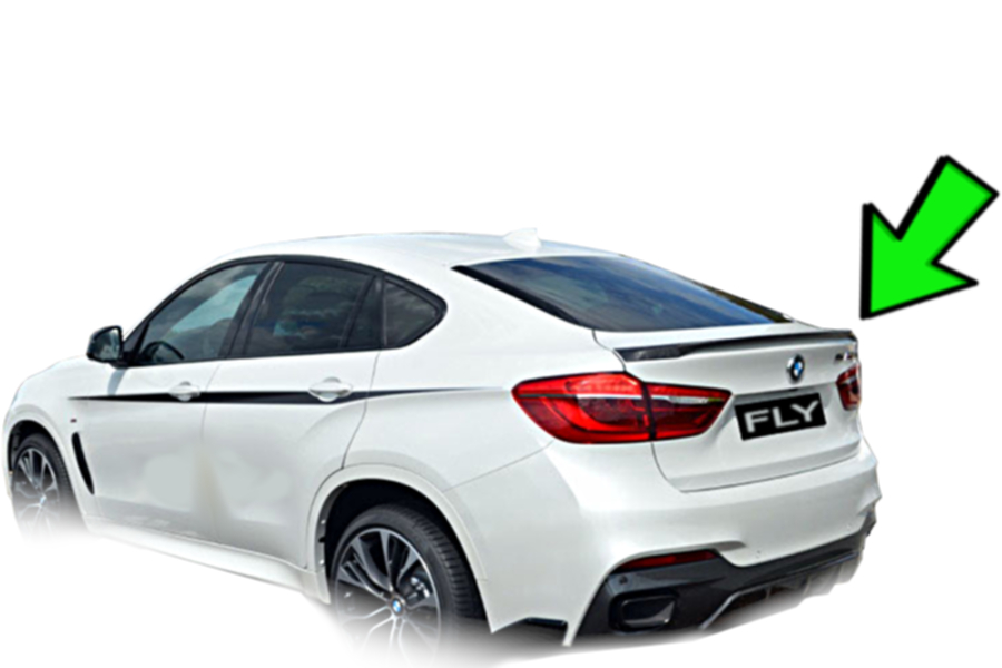 POUR BMW f16 x6 f86 x6m Performance Tuning Hatchback SUV Heckspoiler Spoiler De